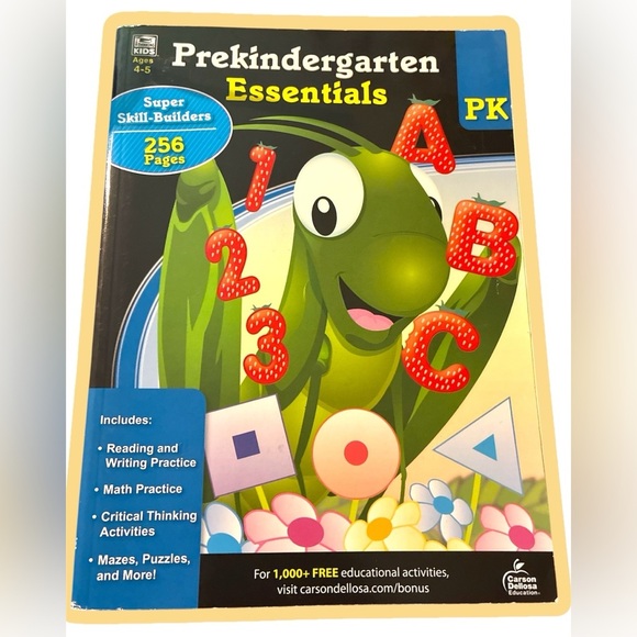 Prekindergarten Essentials Activity Book - Multicolor - Picture 1 of 11
